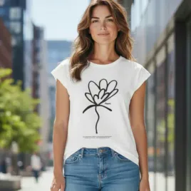 t-shirt-koszulka-bluzka-damska-bawelniana-flokowany-nadruk-biala-m