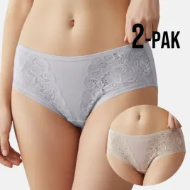 2-pak-majtki-figi-damskie-bawelniane-z-koronka-kobiece-eleganckie-zestaw-l