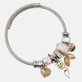 bransoletka-damska-mlodziezowa-charms-z-zawieszkami-na-prezent-rozowa-12-cm