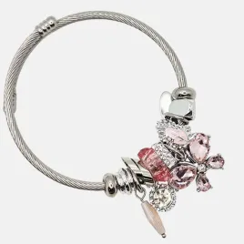 bransoletka-damska-mlodziezowa-typu-charms-zawieszki-koraliki-rozowa-12-cm
