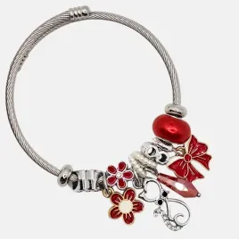 bransoletka-damska-mlodziezowa-charms-zawieszki-koraliki-czerwona-12-cm