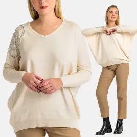 sweter-damski-dzianinowy-z-wiskoza-dekolt-v-koralikowe-zdobienie-bez-s-m