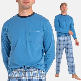 pizama-bawelniana-meska-koszulka-spodnie-klasyczna-dluga-2xl