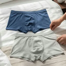 2-pak-bokserki-majtki-meskie-bawelniane-dopasowane-gladkie-zestaw-xl