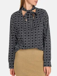 elegancka-modna-stylowa-kobieca-bluzka-z-wiazaniem-piekny-wzor-czarna-s