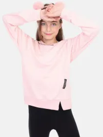 bluza-dziewczeca-dresowa-roz-jasny-116-122