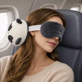 poduszka-rogal-podrozna-turystyczna-z-opaska-2w1-panda-zawieszka-biala
