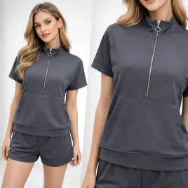 bluzka-damska-z-wiskoza-stojka-na-zamek-kieszen-krotki-rekaw-grafitowa-xl