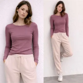 bluzka-damska-bawelniana-prazkowana-dopasowana-basic-longsleeve-fiolet-l