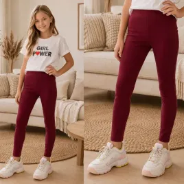 legginsy-getry-dziewczece-bawelniane-gladkie-dlugie-purpurowe-128