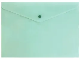teczka-kopertowa-a4-transparentna-na-zatrzask-dokumenty-spree-pastel-zielon