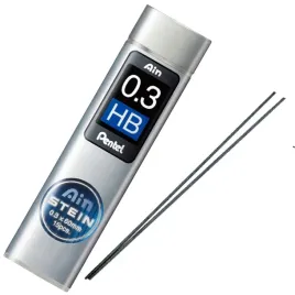 grafity-do-olowka-automatycznego-rysiki-wklady-pentel-ain-stein-03-mm-hb