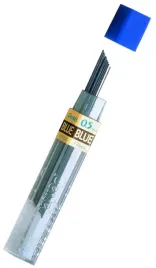 grafity-niebieskie-do-olowka-automatycznego-rysiki-wklady-pentel-05-mm