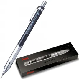 pentel-olowek-automatyczny-z-gumka-na-rysiki-graphgear300-05-mm-hb-w-etui