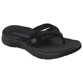 japonki-damskie-skechers-go-walk-flex-sandal-lindsey-141524-bbk-czarne-36