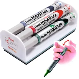 pentel-markery-suchoscieralne-maxiflo-4-kol-gabka