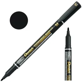 foliopis-wodoodporny-marker-permanentny-sredni-pisak-1-mm-pentel-czarny