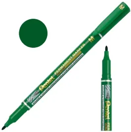 foliopis-wodoodporny-marker-permanentny-sredni-pisak-1-mm-pentel-zielony