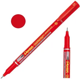 foliopis-wodoodporny-marker-permanentny-cienkopis-04-mm-pentel-czerwony