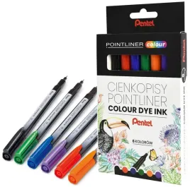 cienkopisy-kolorowe-zestaw-cienkopisow-04-mm-pentel-pointliner-6-kolorow