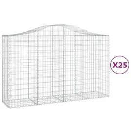 kosze-gabionowe-decorative-barrier-200x50x120-140cm-srebrne