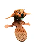 flexi-beaver-ruchoma-figurka-3d-model-3d