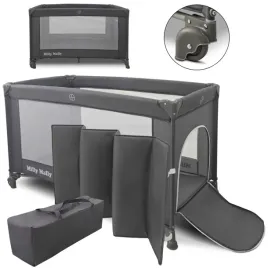 milly-mally-lozeczko-turystyczne-mirage-dark-grey
