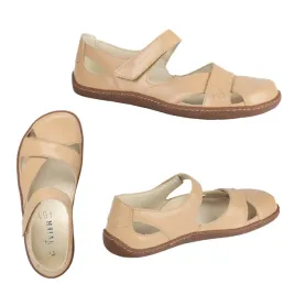 sandaly-damskie-barefoot-skorzane-olivier-clariss-na-rzep-camel