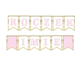 baner-girlanda-1-urodziny-roczek-imie-roz-zloty