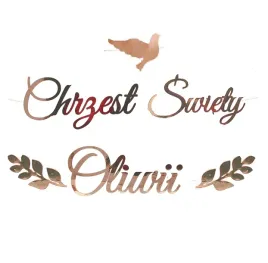 baner-na-chrzciny-golabek-chrzest-rose-gold-imie