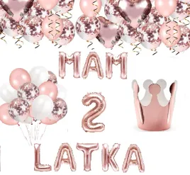 zestaw-balony-cyfra-2-latka-urodziny-rose-gold