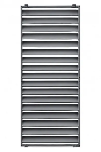 Panel Żaluzjowy poziomy 89.5x216 Corciano Antracyt Aluminium