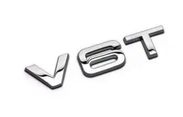 emblemat-logo-znaczek-v6t-3d-s3-s4-s6-srebrny-chrom