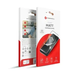 szklo-hartowane-do-iphone-15-forcell-matt-glass-czarne
