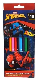 kredki-olowkowe-spider-man-jumbo-trojkatne-w-oprawie-drewnianej-12-kolorow