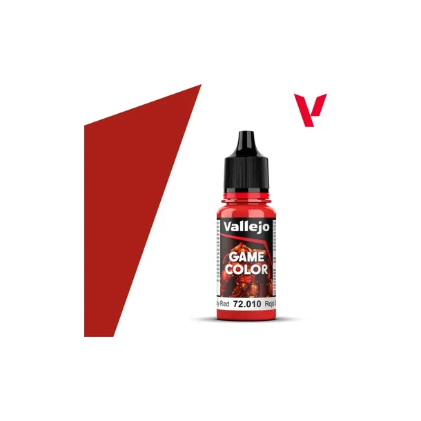 Farbka Vallejo 72.010 - Game Color - Bloddy Red (18 ml)