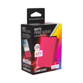 gamegenic-matte-prime-sleeves-66x91-mm-red-100-sztuk