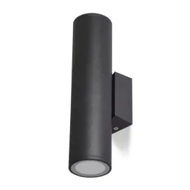 lampa-elewacyjna-dwukierunkowa-2xgu10-okragla-czarny-o65x260mm-ip54-kobi
