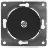 gniazdo-sat-koncowe-czarny-oval-electromalt-stan-nowy