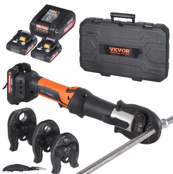 ZACISKARKA DO RUR Akumulatorowa Hydrauliczna 16-32 mm do Miedzi i Stali