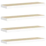 polki-scienne-mdf-debowe-biale-90x235x38cm