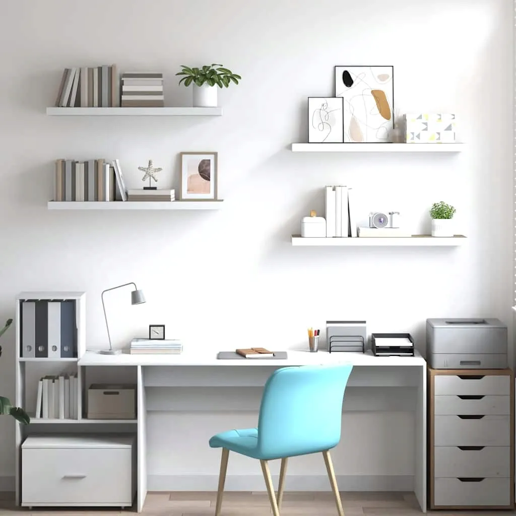 polki-scienne-mdf-debowe-biale-90x235x38cm-stan-nowy