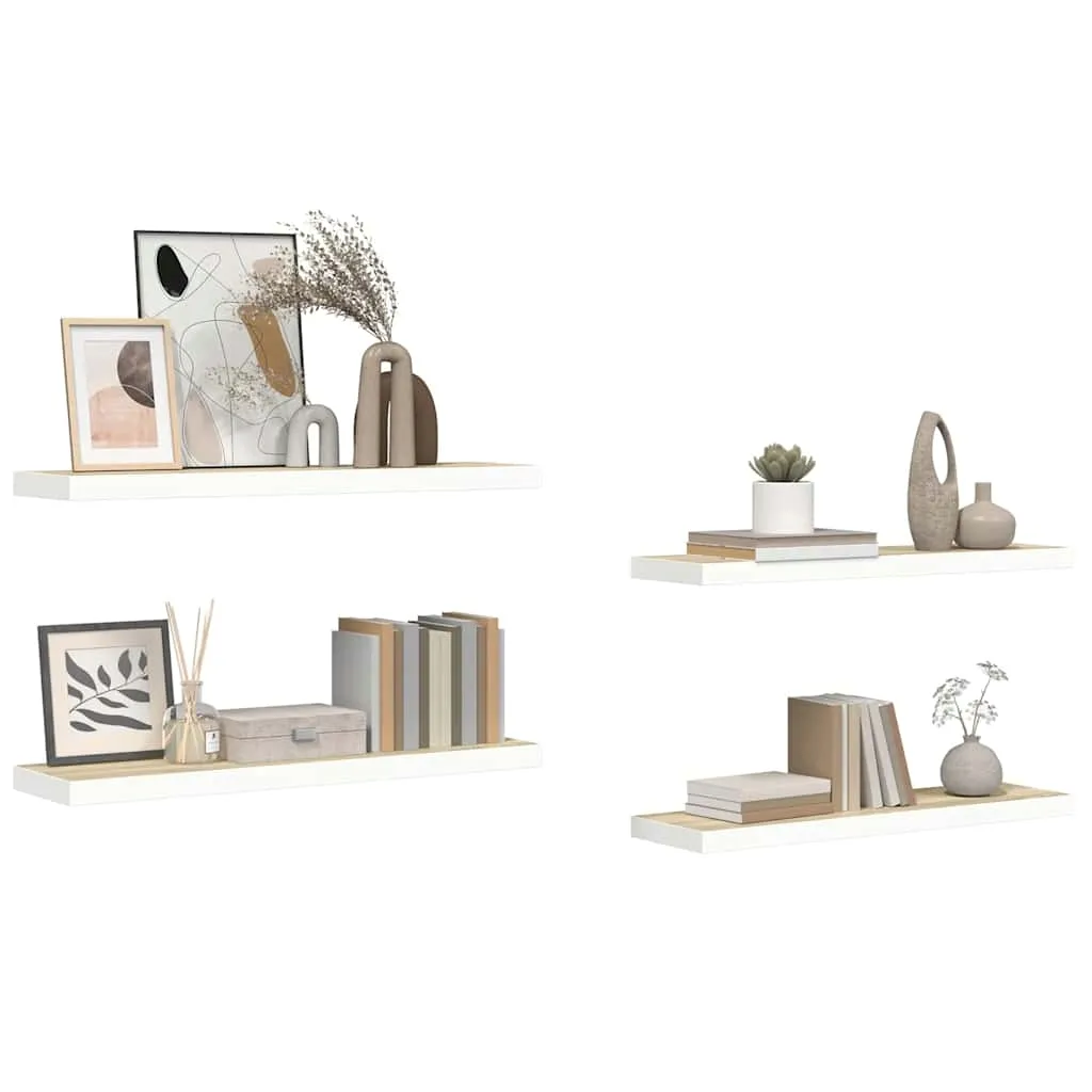 polki-scienne-mdf-debowe-biale-90x235x38cm-stan-nowy
