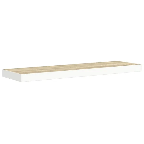 polki-scienne-mdf-debowe-biale-90x235x38cm-stan-nowy