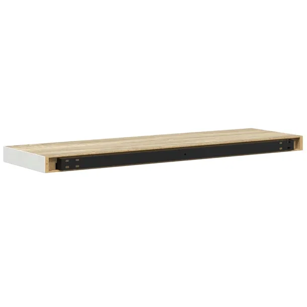 polki-scienne-mdf-debowe-biale-90x235x38cm-stan-nowy