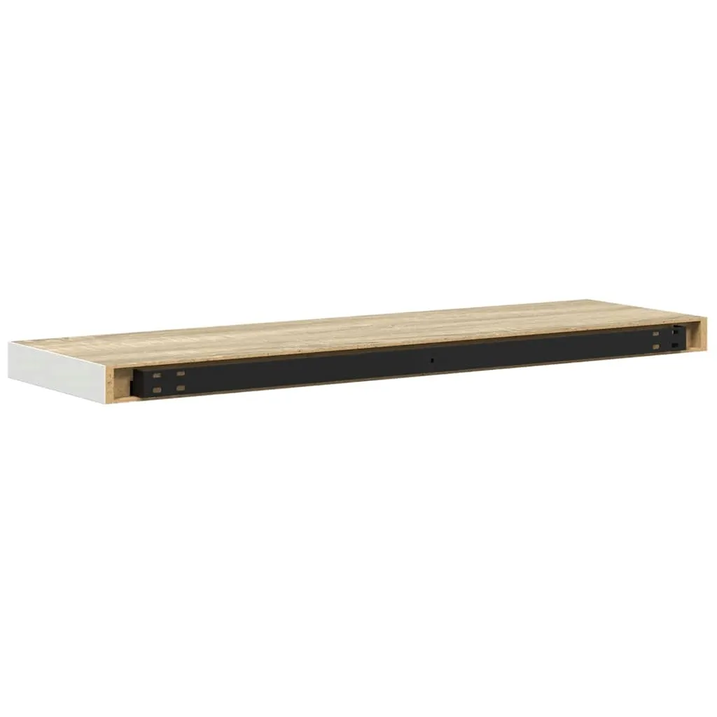 polki-scienne-mdf-debowe-biale-90x235x38cm-stan-nowy