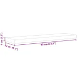polki-scienne-mdf-debowe-biale-90x235x38cm-stan-nowy
