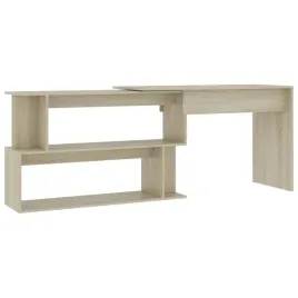 biurko-obrotowe-drewnopochodne-dab-sonoma-200x50x76-cm
