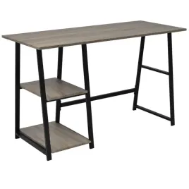biurko-mdf-120x50x73cm-szary-dab-2-polki