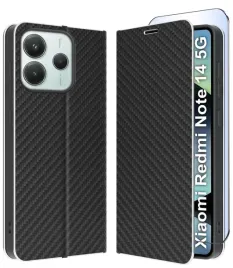 etui-do-xiaomi-redmi-note-14-5g-orcarbon-portfel-book-tokra-classic-szklo